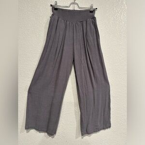 Wide Leg Gray Pants